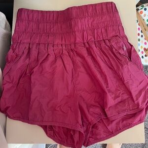 FP movement by free people’s the way home shorts in raspberry